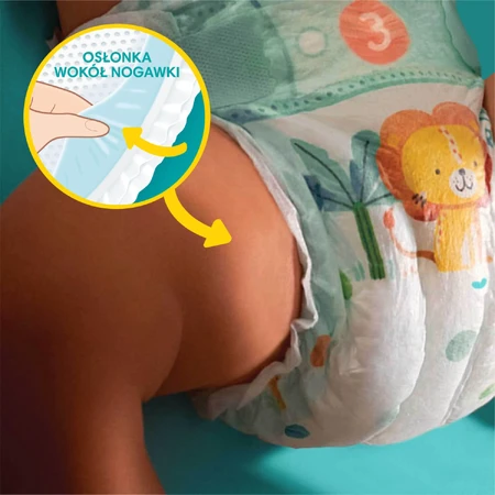Pampers Active Baby, couches, taille 3, 6-10 kg, 70 pcs