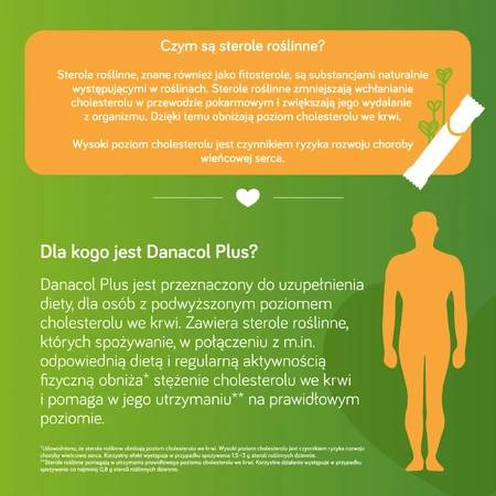 Danacol Plus, gel oral, arôme agrumes, 15 ml x 21 sachets + 15 ml x 21 sachets gratuits
