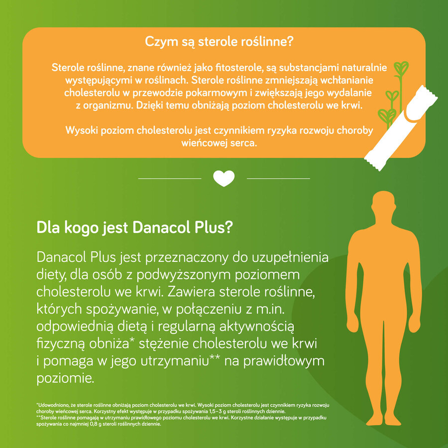 Danacol Plus, gel oral, aromă de citrice, 15 ml x 21 plicuri + 15 ml x 21 plicuri gratuite