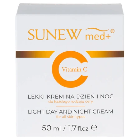 SunewMed+ Vitamin C, light day and night cream, all skin types, 50 ml