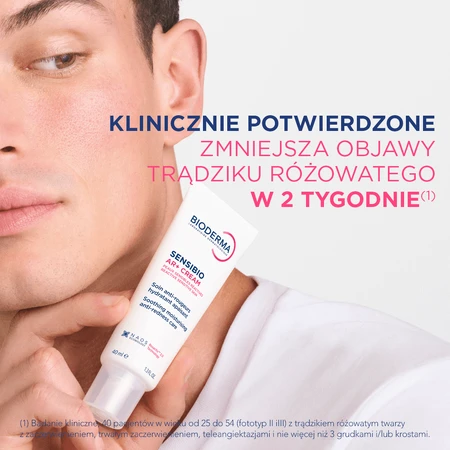 Bioderma Sensibio AR+, crème apaisante et hydratante anti-rougeurs, 40 ml