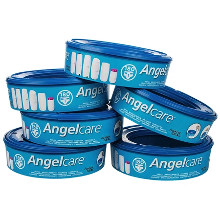 Angelcare, diaper bin liner, 6 pieces