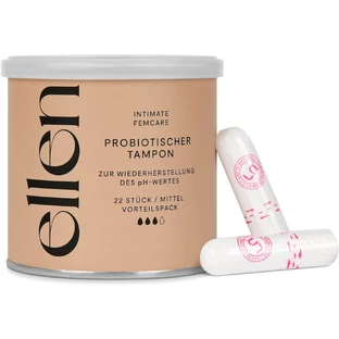 Ellen, tampons probiotiques, économie normale, 22 pièces
