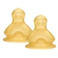 NUK First Choice+, Flaschensauger, Latex, Größe L, 713243, 6-18 Monate, 2 Stück