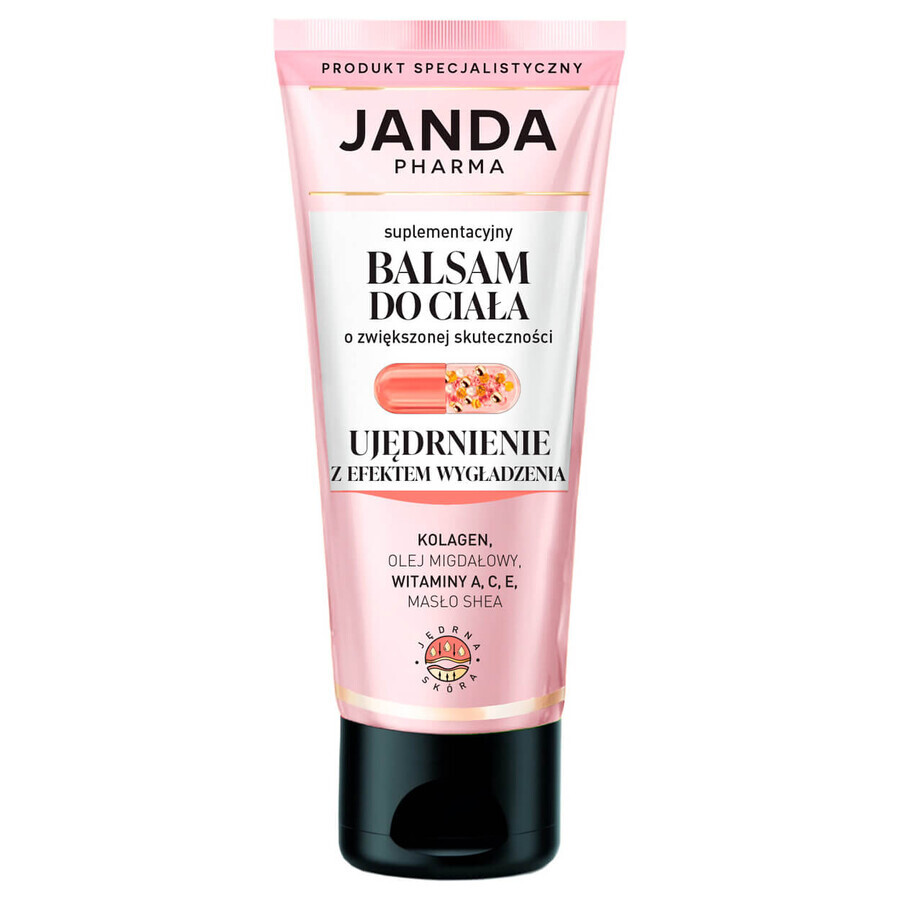 Cumpără Janda Pharma, loțiune corporală suplimentară, cu efect de întărire și netezire, 200 ml Janda Pharma, loțiune corporală suplimentară, cu efect de întărire și netezire, 200 ml