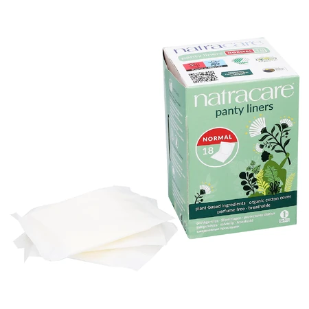 Natracare, compresas de algodón orgánico, Normal, 18 uds.