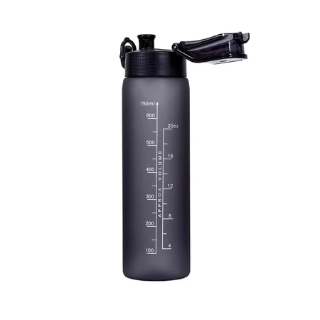 Majestic Sport, botella de agua tritán, Okosei Mat, gris, 750 ml