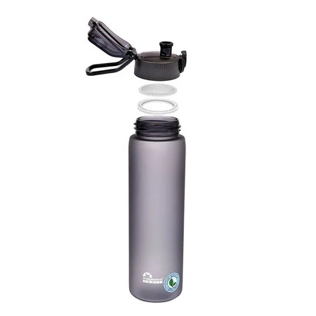 Majestic Sport, botella de agua tritán, Okosei Mat, gris, 750 ml