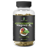 BetterMe Ashwagandha Magneziu B6, 100 capsule