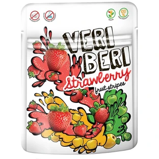 Veri Beri, Gummibärchen mit Erdbeergeschmack, 50 g
