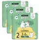 Moomin Baby, couches, taille 2, 3-6 kg, 168 pcs