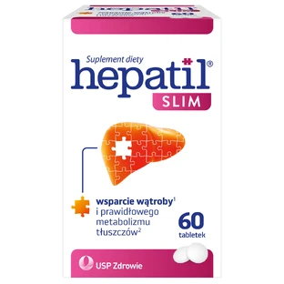 Hepatil Slim, 60 comprimidos