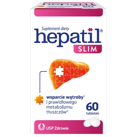 Hepatil Slim, 60 comprimidos