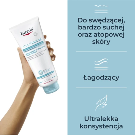 Eucerin AtopiControl, hidroemulsión calmante, 400 ml