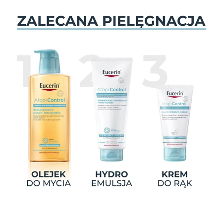 Eucerin AtopiControl, hidroemulsión calmante, 400 ml