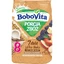 BoboVita Porcja Zbóż Porridge 7 Getreidearten, Apfel und Pflaume, Milch, ohne Zuckerzusatz, nach 8 Monaten, 210 g