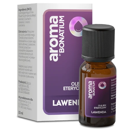 Aroma by Bonatium, huile essentielle, lavande, 10 ml