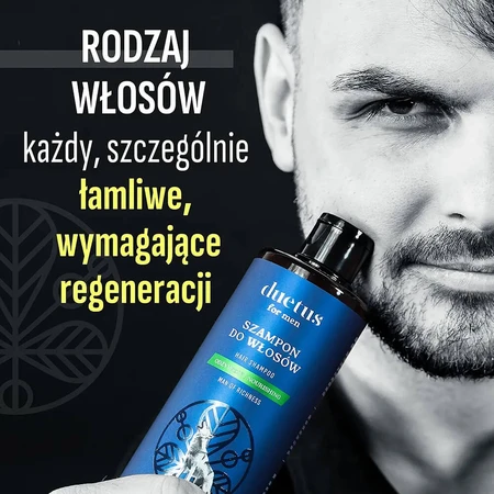 Duetus For Men, nährendes Haarshampoo, 300 ml