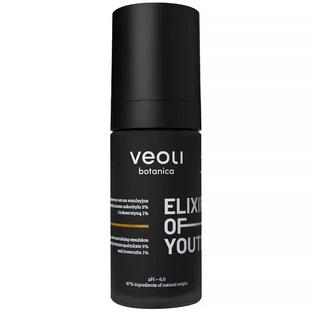 Veoli Botanica Elixir de Juventud, serum facial iluminador y revitalizante, 30 ml