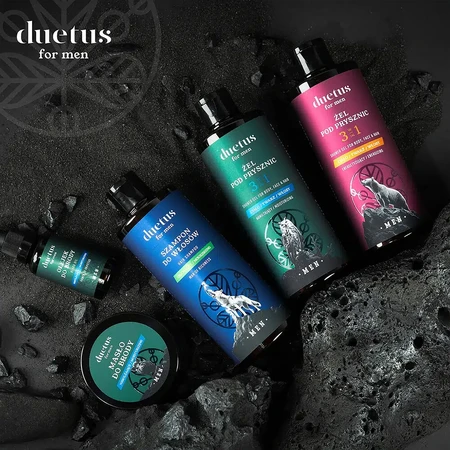Duetus For Men, feuchtigkeitsspendendes Duschgel 3in1, 300 ml