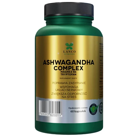 Lanco Nutritions Ashwagandha-Komplex, 60 Kapseln