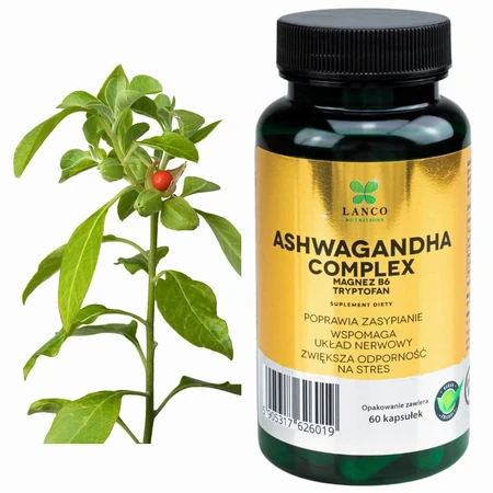 Lanco Nutritions Ashwagandha-Komplex, 60 Kapseln