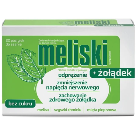 Melisps + Maag, 20 zuigtabletten