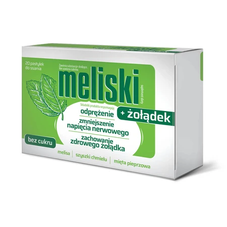 Melisps + Maag, 20 zuigtabletten