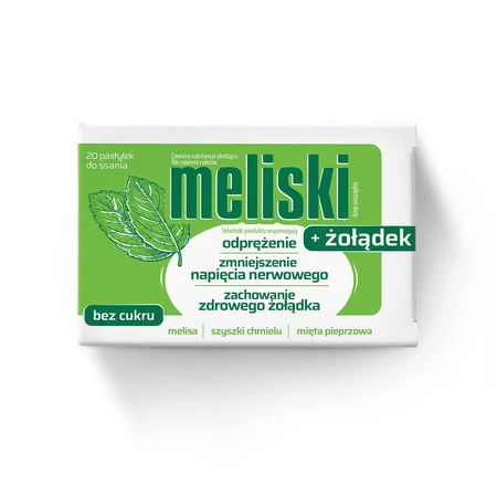Melisps + Maag, 20 zuigtabletten