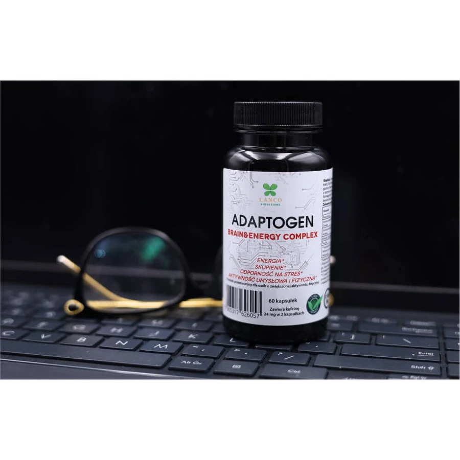 Lanco Nutritions Adaptogeen Hersen- & Energiecomplex, 60 capsules