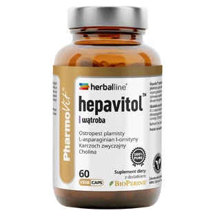 PharmoVit HerbalLine Hepavitol Hígado, 60 cápsulas
