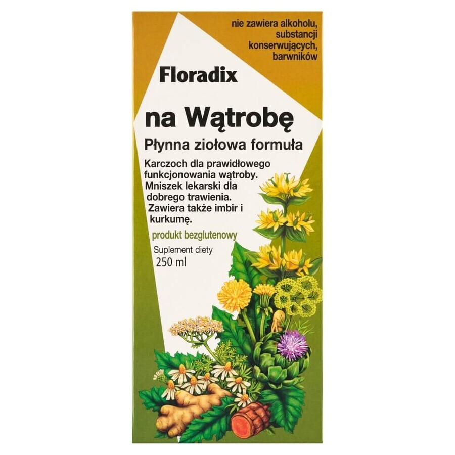 Floradix para el hígado, 250 ml