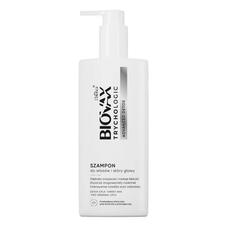 Biovax Trychologic Advanced Detox, shampoo voor haar en hoofdhuid, 200 ml