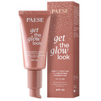 Paese Get The Glow Look, fondotinta illuminante multi-tasking, 3N beige caldo, 30 ml