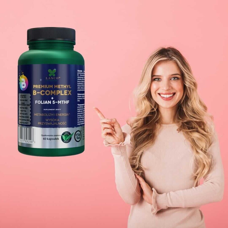Lanco Nutritions Methyl B-Komplex, 60 Kapseln