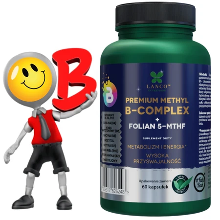 Lanco Nutritions Methyl B-Komplex, 60 Kapseln
