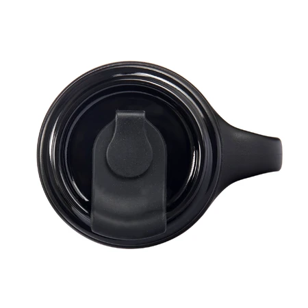 Majestic Sport, taza térmica con pajita Jelly, negra, 650 ml