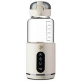 MyBabyBottle, portable baby bottle, water and milk warmer, white