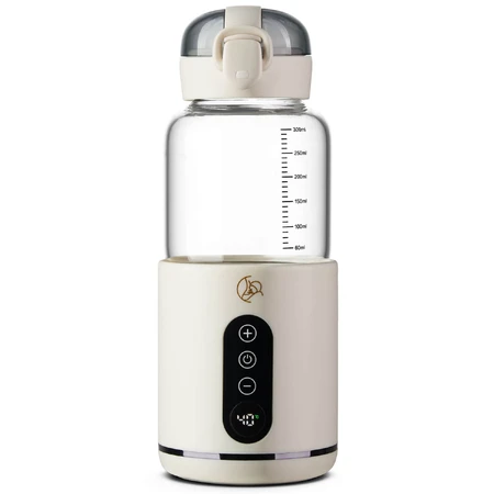 MyBabyBottle, calentador portátil de biberón, agua y leche para bebés, blanco