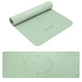 Spokey Mandala, tapis d'exercice, antidérapant, vert clair, 1 pièce