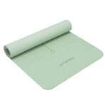 Spokey Mandala, alfombrilla de ejercicios, antideslizante, verde claro, 1 pieza