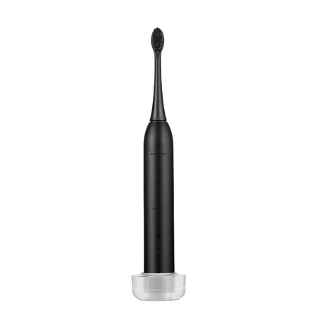 Feelo Pro Premium Set, cepillo dental sónico con estuche y 4 puntas, negro