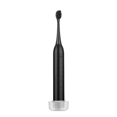 Feelo Pro Premium Set, cepillo dental sónico con estuche y 4 puntas, negro