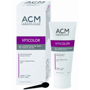 ACM Viticolor, Tönungsgel für Haut mit Depigmentierungsflecken, 50 ml