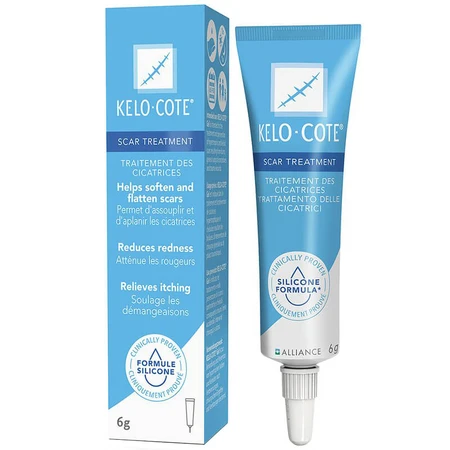 Kelo-cote, gel de silicona para cicatrices, 6 g