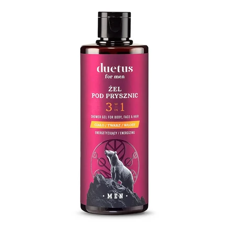 Duetus For Men, belebendes Duschgel 3in1, 300 ml