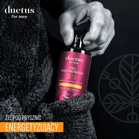 Duetus For Men, belebendes Duschgel 3in1, 300 ml