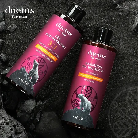 Duetus For Men, belebendes Duschgel 3in1, 300 ml