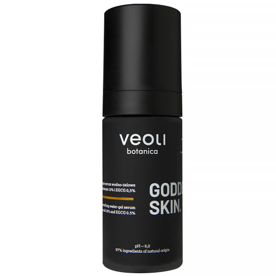 Veoli Botanica Goddess Skin, brightening and soothing face serum, 30 ml
