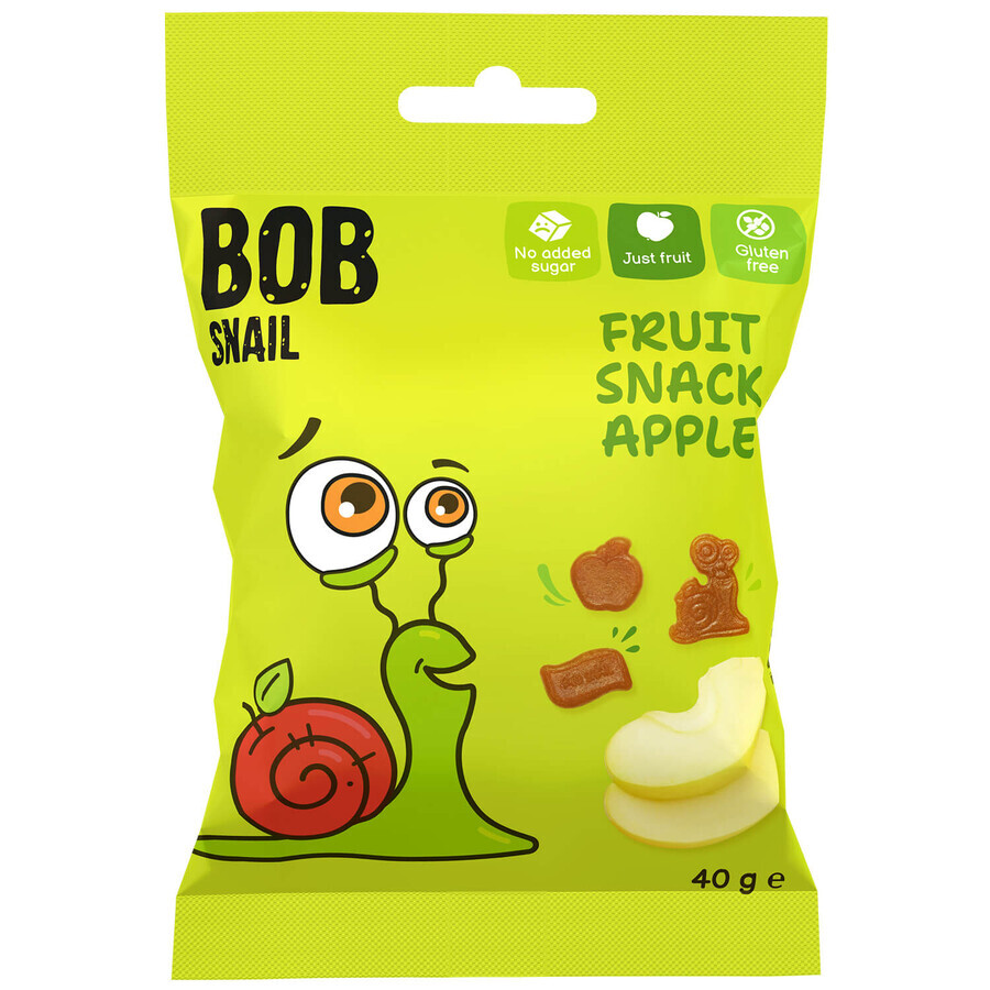 Buy Bob Snail Fruit Jelly, apple, 40 g Bob Snail Fruit Jelly, apple, 40 g
